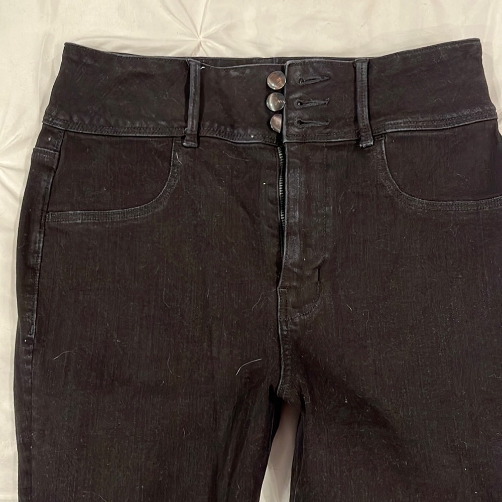American eagle ado denim x4 super high rise